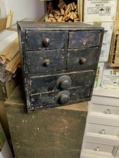 Antique Victorian Engineers / Workshop Drawers
