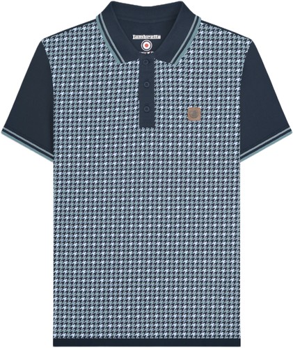 Lambretta mens navy checked - mens,