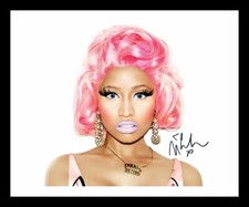 Nicki Minaj Autograph Signed &