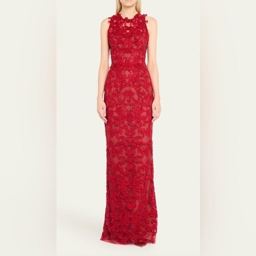 Marchesa notte current - notte***current, red