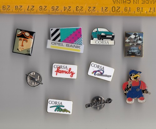 Opel logo pin badges - logo,