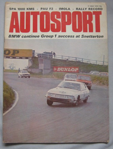 Autosport magazine may 1972 - autosport,