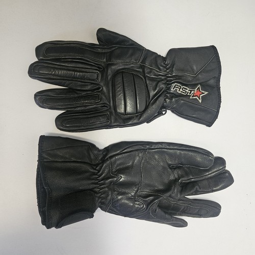 Rst black leather - leather, motorcycle