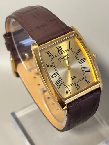 Vintage seiko quartz gold tone - quartz,
