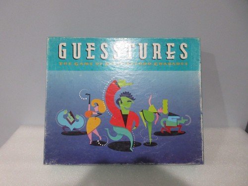 Vintage guesstures game - vintage,