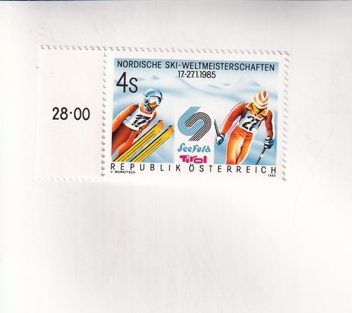 Austrian postage stamp - , nordic