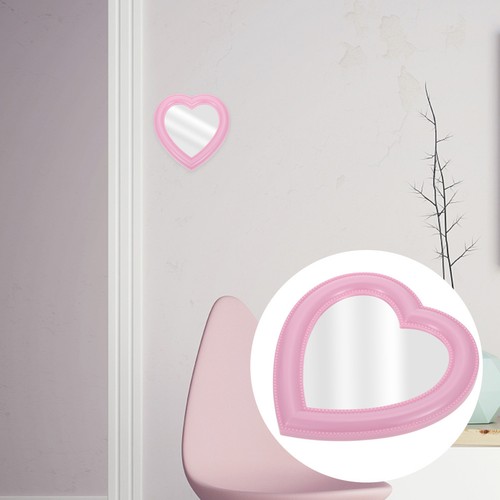 Heart shaped cosmetic - cosmetic, mirror