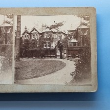 Victorian Suburb Stereoview