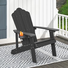 Adirondack Chair with Built-In