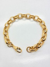9ct yellow solid gold oval - yellow,