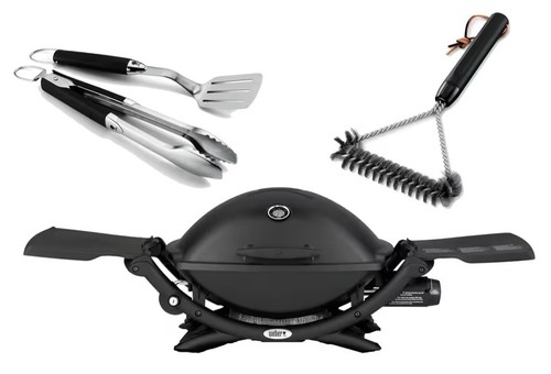 Weber q2200 black gas - black, bbq