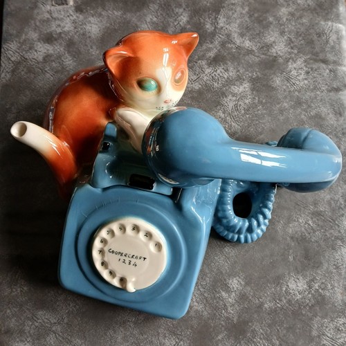 Coopercraft cat telephone - coopercraft,