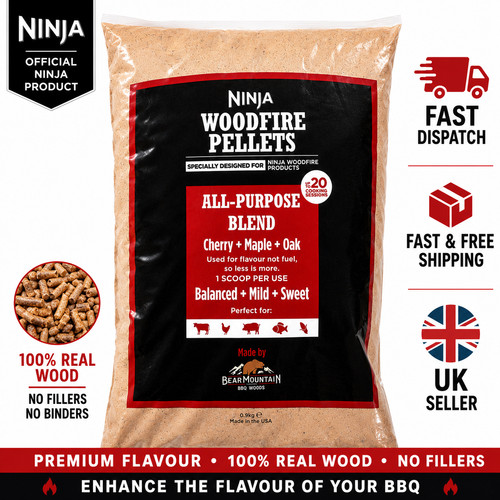 Genuine ninja woodfire pellets - woodfire,