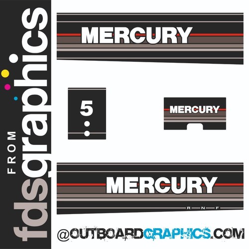 Mercury 5hp stroke - mercury, (1990)