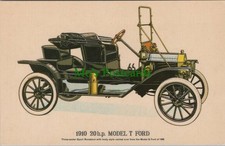 Road Transport Postcard - 1910