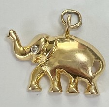 “9ct Yellow Gold Elephant