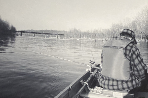 1970s faceless fisherman - faceless,