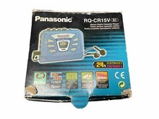 Panasonic RQ-CR15V Stereo Cassette Player Retro Vintage Electronic Boxed Walkman