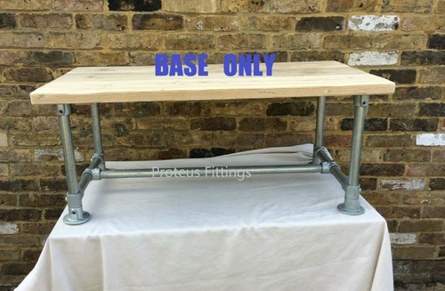Pipe clamp coffee table - pipe,