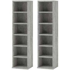 Set of 2 CD Storage Display