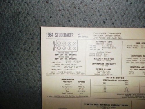 1964 studebaker eight - studebaker, series