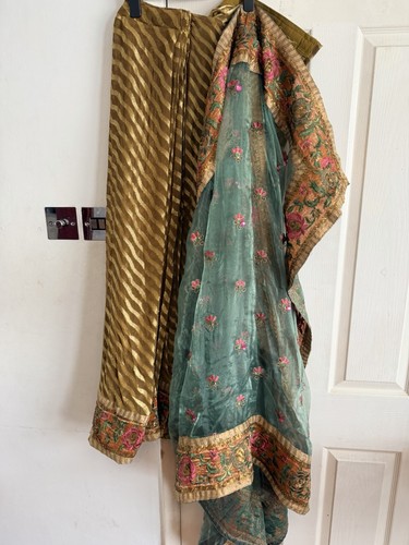 Jacquard and organza - organza, sari