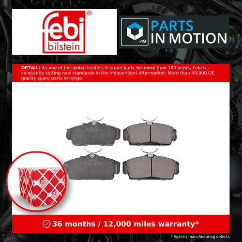 Brake pads set fits - pads,