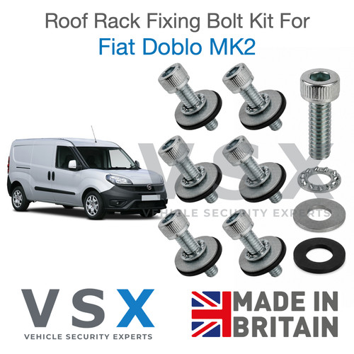 Roof rack fitting bolt kit - roof,