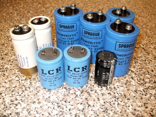 Electrolytic can capacitors - electrolytic,