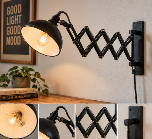 Industrial scissor arm wall - scissor,