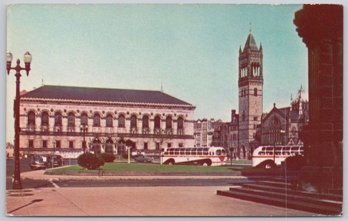 Boston massachusetts postcard - massachusetts,