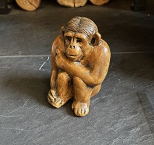 Chimpanzee Resin Ornament 11cm High