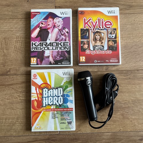 Wii band hero kylie sing - band,