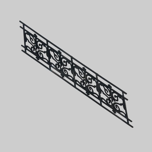 Dolls house angled - angled, stair
