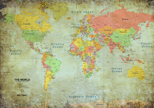 World map - ,