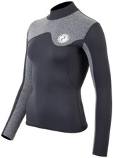 Two Bare Feet Women's Aspect 2.5mm Wetsuit Jacket Back Zip - Wetsuit Top Zip