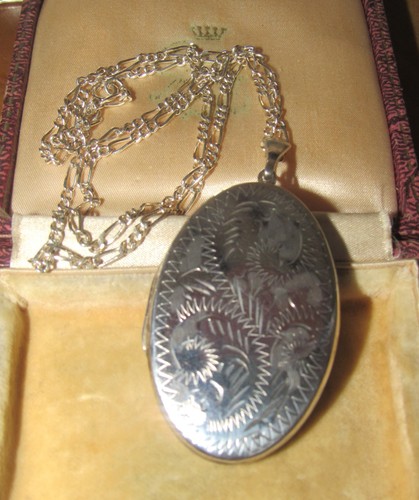Large vintage hallmarked