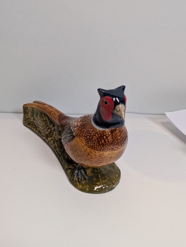 Cock pheasant quail ceramics - -,
