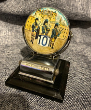 Vintage Scottish Desk Top Perpetual Day Date Mechanical Tumbling Calendar