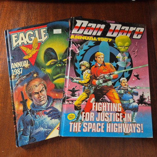 Dan dare and eagle - dare, annuals