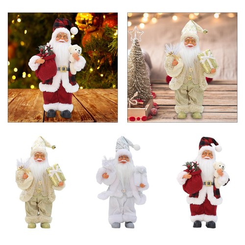 Christmas standing santa - christmas,
