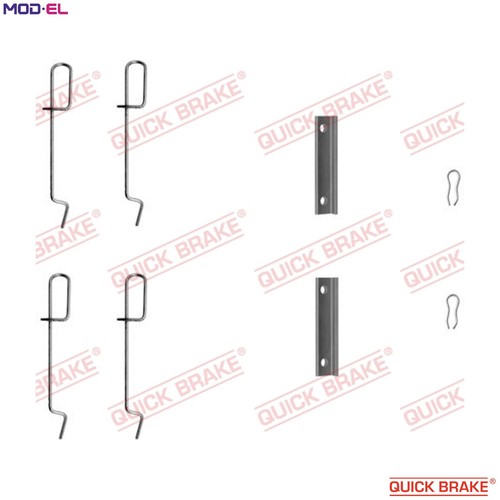 Accessory kit disc brake pad - kit,