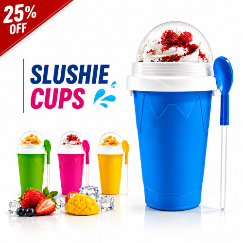 Reusable frozen magic slushie - reusable,