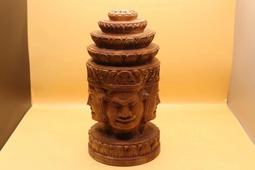 Vintage hand carved tibetan - vintage,