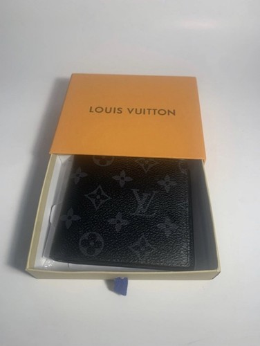 Black fold wallet - black,