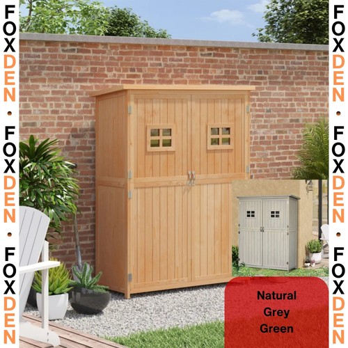 Large wooden garden shed - large,