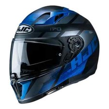 HJC i-70 Reden Full Face Motorcycle Motorbike Helmet Blue Black with Pinlock M