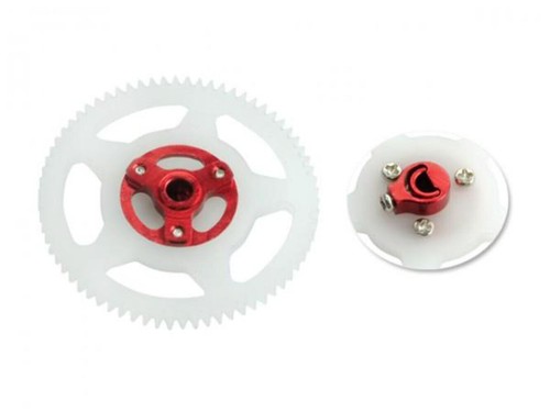 Cnc delrin main gear - gear, hub