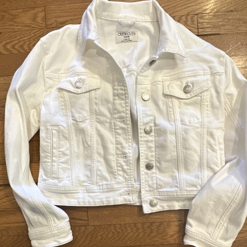 Crewcuts girls white - white, denim