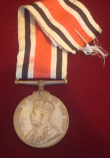 GEORGE VI SPECIAL CONSTABULARY POLICE MEDAL 1950 BAR & DEFENCE FRANK W BURLEY